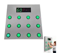 Reaction Training Lights Game, Whack-a-Mole with Timer & Score, Interactive Puzzle Trainer for Sports Parties Home Arcades