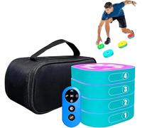Reaction Training Lights - Remote Control Fitness Lamp for Boxing and Hand-Eye Coordination, 4 Modes, 270° Viewing Angle, 10cm Sensing Distance