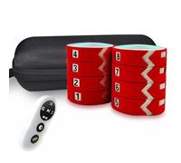 Reaction Training Lights, Sports Agility Light System For Speed & Reflex Training, With Remote Control, 4 Modes, Multi-mode Interactive Reaction Lights For Boxing, Football, Gym Fitness 8pcs