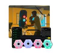Reaction Training Platform for Boxing and Martial Arts. Improve Neuro-Ability with Training Lights That Improve Your Reaction Skills. Develop Quick Feet, Explosiveness, and Lateral Quickness