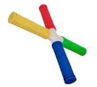 Reaction Training Stick - 11.81 Inch Four-Head PVC Stick | Rubber Speed Training Tool - Flexible Hand Eye Coordination Trainer for Youth Athletes, Little League Players, and Professional Coaches