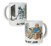 Reactive Brands MUGEMS AI Took My Job Mug - Funny Coffee Or Tea Mug Computer Work