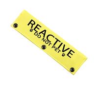 Reactive Not Aggressive Do Not Pet Dog Leash Sleeve Reactive Dog Leash Wrap (REACTIVE DO NOT sleeves)