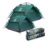 Reactive Outdoor 3 Sec Instant Pop Up Tent - Easy and Quick Setup - Family Package (3-5 Person)