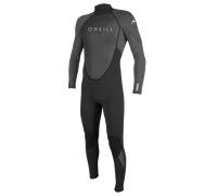 O'Neill Wetsuits Men's Reactor-2 3/2mm Back Zip Full Wetsuit, Black/Graphite, M Tall UK