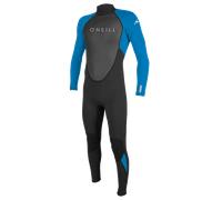 O'Neill Wetsuits Men's Reactor-2 3/2mm Back Zip Full Wetsuit, Black/Ocean, XL UK