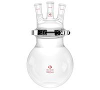 REACWARE Glass Three Necks Reactor Flask (3000mL)