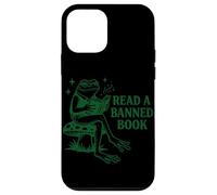 Read A Banned Book Frog Reading Book Nerd Literature Junkie Case for iPhone 12 mini