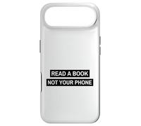Read A Book Not Your Phone (Bookworm Digital Detox) Case for iPhone Air