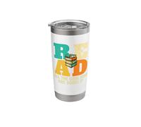 Read All The Cool Kids are Doing It - Book Lover Bookworm Stainless Steel Insulated Tumbler