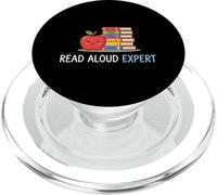 Read Aloud Expert Literacy Instruction Reading Teacher PopSockets PopGrip for MagSafe