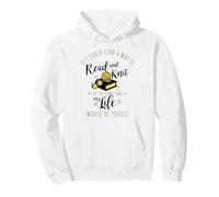 Read and Knit at the same time Pullover Hoodie
