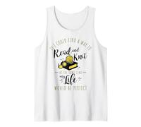Read and Knit at The Same time Tank Top