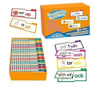 Read and Rhyme Activity Book - early reading educational toy | Word Family Read Rhyme Activity Flash Cards | phonics learning book for kids | Educational Reading Games, Letter Sounds Sight Vocabular