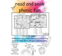 Read and Seek Phonic fun: Unlock the power of vowels Discover their sounds and the many ways they spell themselves!