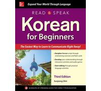 Read and Speak Korean for Beginners, Third Edition 3rd Edition by Sunjeong Shin