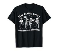 Read Banned Book Lover Forbidden Knowledge Reading Teacher T-Shirt