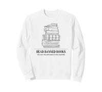 Read Banned Books (Bookworm Rebel Statement) Sweatshirt