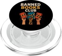 Read Banned Books Club Freely Anti-Censorship Librarian PopSockets PopGrip for MagSafe