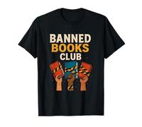 Read Banned Books Club Freely Anti-Censorship Librarian T-Shirt