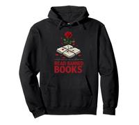 Read Banned Books Feminist Protest and Teacher Gifts Pullover Hoodie