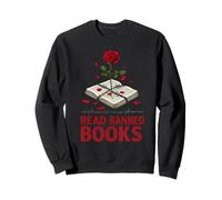 Read Banned Books Feminist Protest and Teacher Gifts Sweatshirt