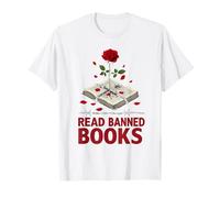 Read Banned Books Feminist Protest and Teacher Gifts T-Shirt
