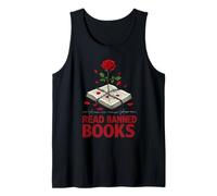 Read Banned Books Feminist Protest and Teacher Gifts Tank Top
