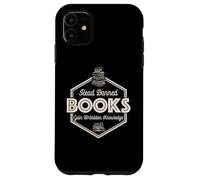 Read Banned Books Gain Forbidden Knowledge Funny Book Lover Case for iPhone 11