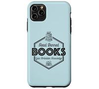 Read Banned Books Gain Forbidden Knowledge Funny Book Lover Case for iPhone 11 Pro Max
