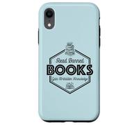 Read Banned Books Gain Forbidden Knowledge Funny Book Lover Case for iPhone XR