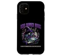 Read Banned Books Gained Forbidden Knowledge Funny Sorceress Case for iPhone 11