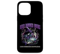 Read Banned Books Gained Forbidden Knowledge Funny Sorceress Case for iPhone 13 Pro Max