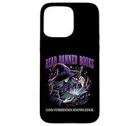 Read Banned Books Gained Forbidden Knowledge Funny Sorceress Case for iPhone 15 Pro Max