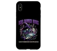 Read Banned Books Gained Forbidden Knowledge Funny Sorceress Case for iPhone XS Max