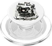 Read Banned Books Unlock Forbidden Knowledge PopSockets PopGrip for MagSafe