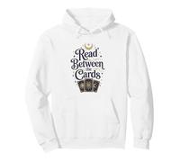 Read Between the Cards Tarot Celestial Witchy Pullover Hoodie