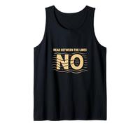 Read Between The Lines NO Tank Top