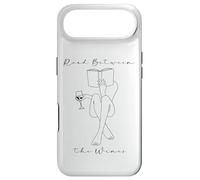 Read Between the Wines Book Club Women Wine & Books Reading Case for iPhone Air