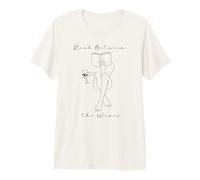 Read Between the Wines Book Club Women Wine & Books Reading Premium T-Shirt