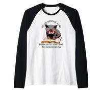 Read Books and Dismantle Systems of Oppression Raglan Baseball Tee