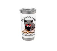 Read Books and Dismantle Systems of Oppression Stainless Steel Insulated Tumbler