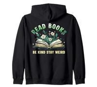Read Books Be Kind Book Reader Book Nerd Book Reading Lover Zip Hoodie