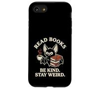 Read Books Be Kind Stay Weird Cute Bat Goth Vampire Coffee Case for iPhone SE (2020) / 7/8