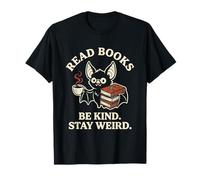 Read Books Be Kind Stay Weird Cute Bat Goth Vampire Coffee T-Shirt