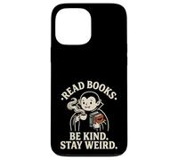Read Books Be Kind Stay Weird Cute Vampire Coffee Reading Case for iPhone 13 Pro Max