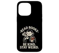 Read Books Be Kind Stay Weird Cute Vampire Coffee Reading Case for iPhone 14 Pro Max
