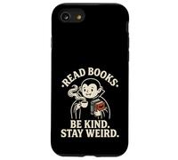Read Books Be Kind Stay Weird Cute Vampire Coffee Reading Case for iPhone SE (2020) / 7/8