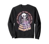 Read Books Be Kind, Stay Weird Halloween Vibes Sweatshirt