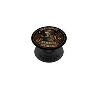 Read Books Be Kind Stay Weird Skeleton Reading Book Bookish PopSockets Adhesive PopGrip